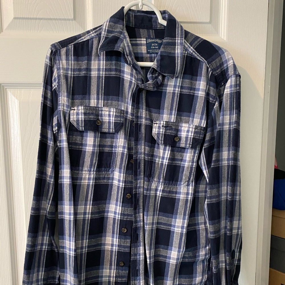 Flannel top worn once